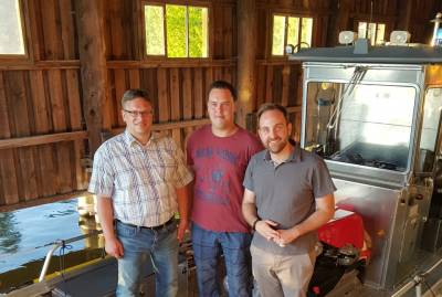 Zu Gast bei der FF Tegelort. 