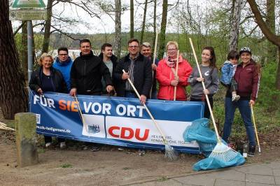 Frhjahrsputz am Uferwanderweg 08.04.2017