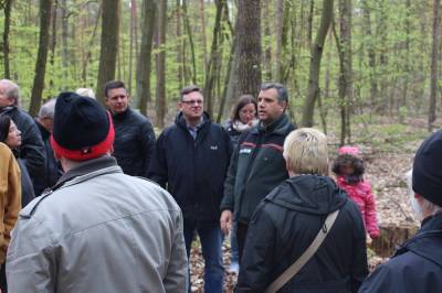 Waldspaziergang mit Revierf�rster Frank Mosch am 29.04.2017